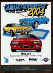 2004 Camaro Superfest 1st place plaque